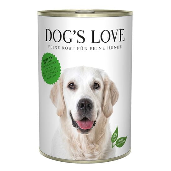 Dog's Love konzerva Adult Classic zverina 400 g