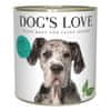 Dog's Love konzerva Adult Classic kačica 800 g