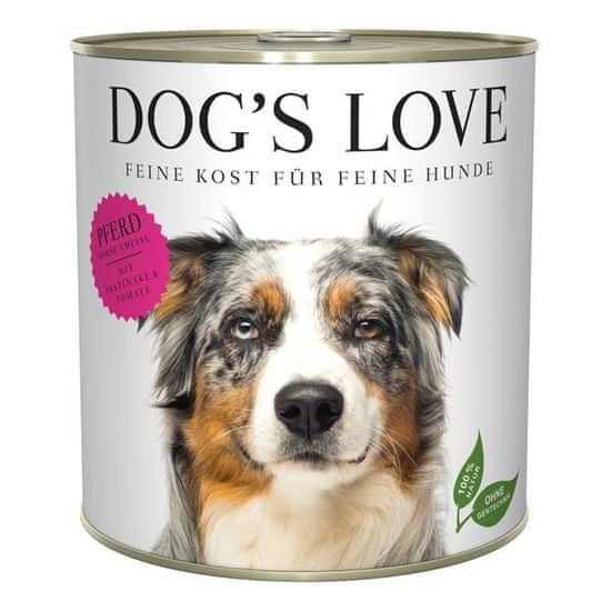 Dog's Love konzerva Adult Classic konské 800 g