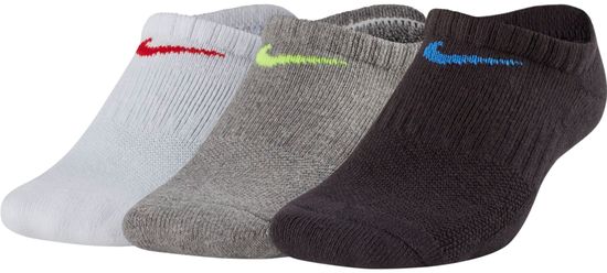Nike detské ponožky Cushioned No-Show Training Socks (3 Pair)