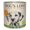 Dog's Love konzerva 100% BIO Organic moriak 800 g
