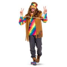 Kostým hippies - Hipísák pre pánov z 60. rokov veľ. M/L (48-50)