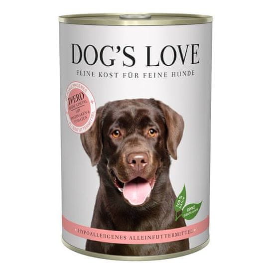 Dog's Love konzerva Hypoallergenic konské 400 g