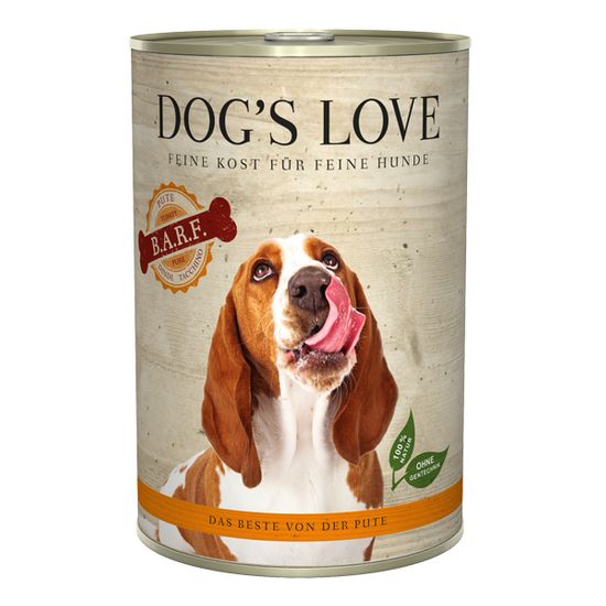 Dog's Love konzerva B.A.R.F. moriak 400 g