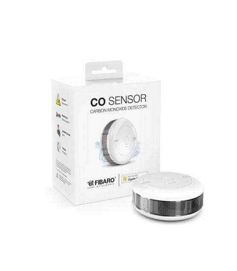 FIBARO HomeKit senzor oxidu uhoľnatého - FIBARO CO Sensor HomeKit (FGBHCD-001)