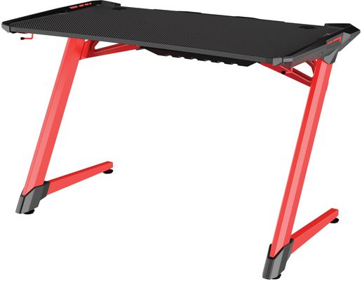 Stôl Sandberg Fighter Gaming Desk 2, čierna/červená (640-92) Herný, cable management kov MDF.