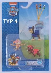 Sambro Paw Patrol figurky násady na tužky 3D sada 3ks TYP: TYP 2