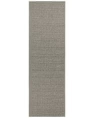 BT Carpet Behúň Nature 104273 Light Grey – na von aj na doma 80x250