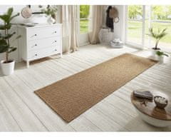 BT Carpet AKCIA: 80x350 cm Behúň Nature 104272 Brown 80x350