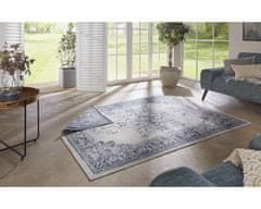 NORTHRUGS Kusový koberec Twin Supreme 104138 Blue / Cream – na von aj na doma 80x150