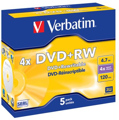 DVD-R Verbatim, vysoká kapacita, optické disky, dlhá životnosť, prepisovateľné