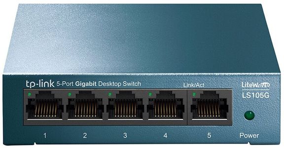 Switch (prepínač) TP-Link LS105G (LS105G) RJ45 LAN WAN MDI / MDIX