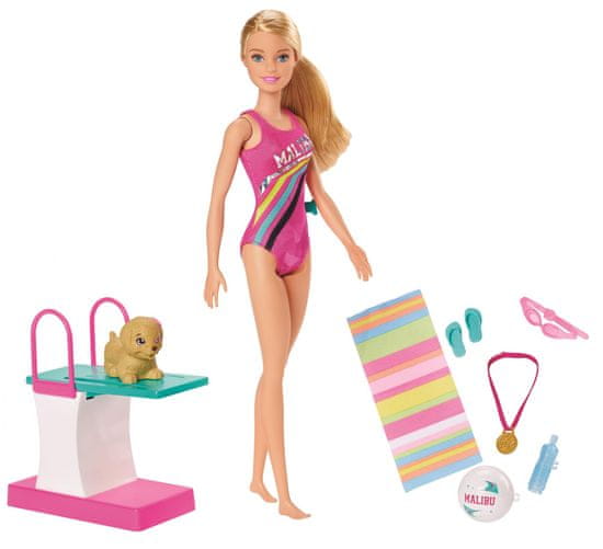 Mattel Barbie Plavkyňa
