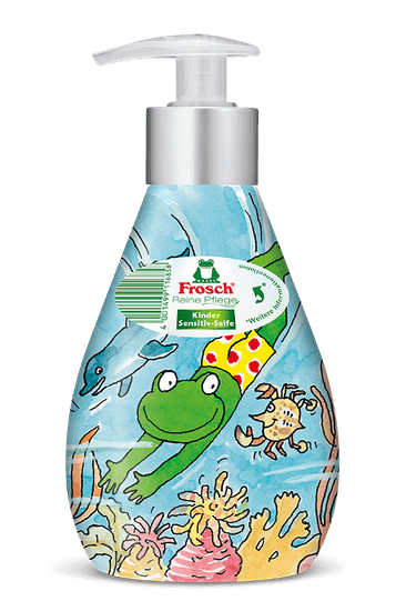 Frosch EKO Tekuté mydlo pre deti - dávkovač (300ml) + náplň 500 ml