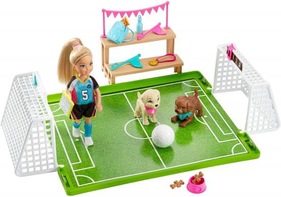 Mattel Barbie Chelsea Futbalistka herný set