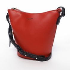 David Jones Luxusná crossbody kabelka Graciano, červená