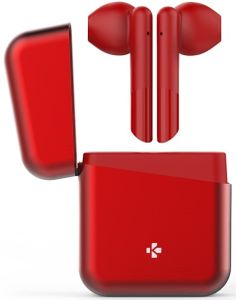 pôvabné Bluetooth 5.0 bezdrôtové slúchadlá mykronoz zebuds premium dosah 10 m čistý zvuk IPX4 vodeodolné hlasové ovládanie handsfree hd mikrofón eliminácie ruchov 4 h výdrž nabíjacie puzdro pre 4 plné nabitia pohodlný ergonomický dizajn