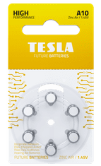 Tesla Batteries batérie do naslúchdiel PR10 Zinc Air (PR70/paper/6 ks) 1099137158 