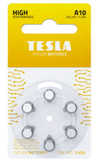 Tesla Batteries batérie do naslúchdiel PR10 Zinc Air (PR70/paper/6 ks) 1099137158 