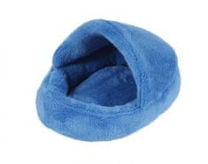 Pelech pre hlodavce papuče 31 × 24 cm modrý
