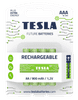Tesla Batteries 1099137119 nabíjecí baterie AAA (HR03, mikrotužková, blister) 4 ks