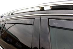 HEKO Deflektory / ofuky okien pre Audi A6 C7 5D KOMBI 2011-vyššie 4ks predne+zadne