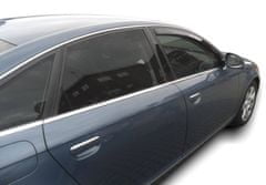 HEKO Deflektory / ofuky okien pre Audi A6 C6 4D 2004-2011 4ks predne+zadne