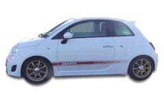 HEKO Deflektory / ofuky okien pre Fiat 500 3D 2007-vyššie 2ks predne