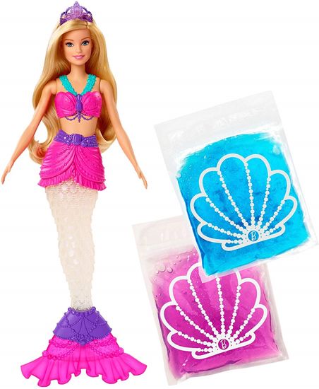 Mattel Barbie Morská víla a trblietavý sliz