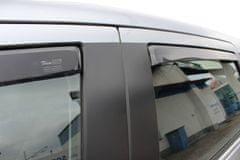 HEKO Deflektory / ofuky okien pre Mitsubishi ASX 5D 2010-2015 4ks predne+zadne