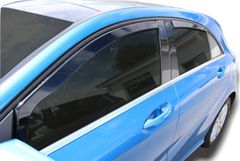 HEKO Deflektory / ofuky okien pre Mercedes-Benz A trieda W176 2012-2018 4ks predne+zadne