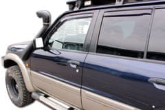 HEKO Deflektory / ofuky okien pre Nissan Patrol Y61 GR 5D 1997-vyššie 4ks predne+zadne