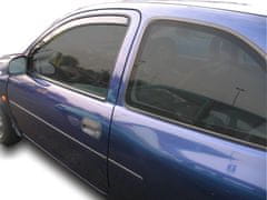 HEKO Deflektory / ofuky okien pre Opel Corsa B 3D 1993-2001 2ks predne