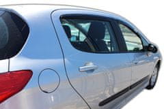 HEKO Deflektory / ofuky okien pre Peugeot 308 5D HTB 2007-2012 4ks predne+zadne