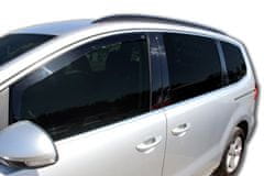 HEKO Deflektory / ofuky okien pre Volkswagen Sharan 2010-vyššie 4ks predne+zadne