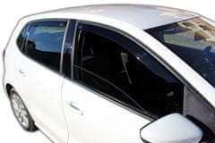 HEKO Deflektory / ofuky okien pre Volkswagen Polo V 5D 2009-2017 4ks predne+zadne
