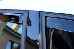 HEKO Deflektory / ofuky okien pre Volkswagen Polo V 5D 2009-2017 4ks predne+zadne