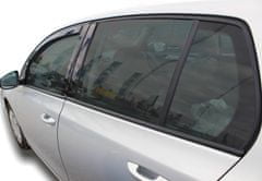 HEKO Deflektory / ofuky okien pre Volkswagen Golf VI 5D 2008-2012 4ks predne+zadne