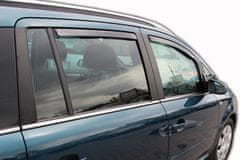 HEKO Deflektory / ofuky okien pre Opel Zafira B 5D 2005-2011 4ks predne+zadne