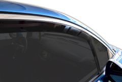 HEKO Deflektory / ofuky okien pre Opel Crossland X 5D 2017-vyššie 4ks predne+zadne