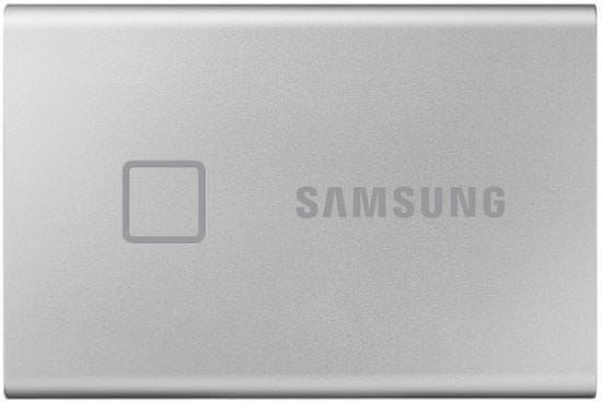 SAMSUNG T7 Touch SSD 500GB, strieborná (MU-PC500S/WW)