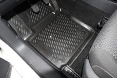 Novline Gumové autokoberce VW Caddy 2010-2020 (5 miest, 2x posuvné zadné dvere, orig. fixácie)