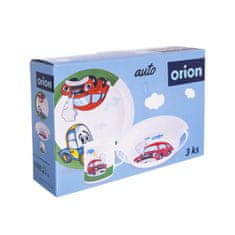 Orion Jedálenská sada porc. detská AUTO 3 ks