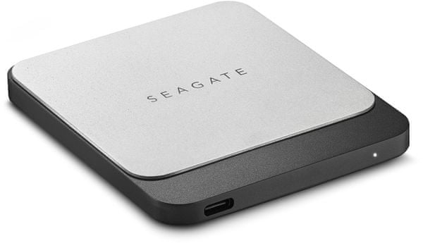 Externý hard disk Seagate Barracuda Fast SSD 1TB, strieborná (STCM1000400) SSD 500 GB USB-C vysoká prenosová rýchlosť