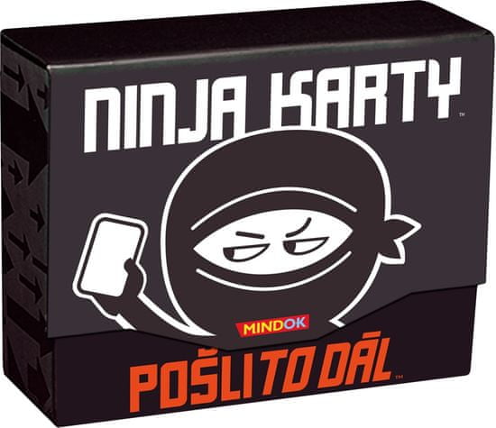 Mindok Ninja karty: Pošli to ďalej