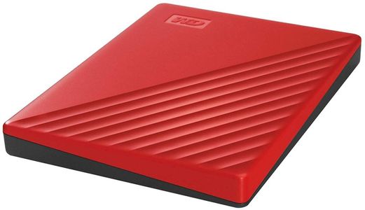Externý disk WD My Passport Portable 4TB, červený (WDBPKJ0040BRD-WESN) hardvérové šifrovanie USB 3.2 Gen 1