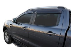SCOUTT Okenné deflektory pre Ford Ranger T6 Large 2012-vyššie 4ks