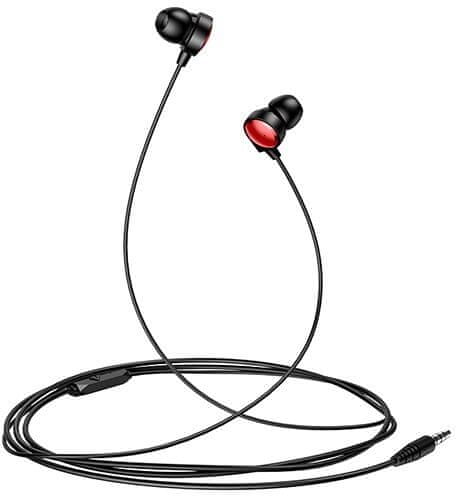 USAMS EP-40 In-Ear Stereo 1,2 m Headset 3,5 mm Red (HSEP4002)