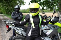 Cappa Racing Bunda moto dámska CORDURA textilná čaná / sivá L