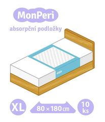 MonPeri absorpčné podložky XL (80x180cm) 10ks